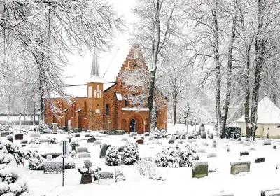 Sigtuna Mariakyrkan Vinter Hans Hartmans Webb