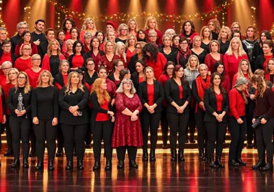 Stämningsfull julkonsert med körerna Joyvoice och Likören