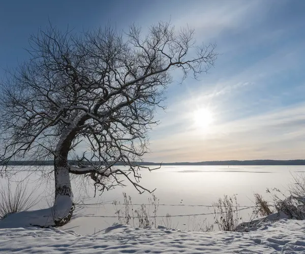 Sigtuna Mälaren Vinter Kristina Sandin Webb