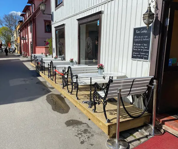Sigtuna Cafe The Coin Uteservering Cafe The Coin Webb